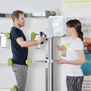 Bodyscreening Muskelfunktionstest mit dem Dr. Wolff Back Check